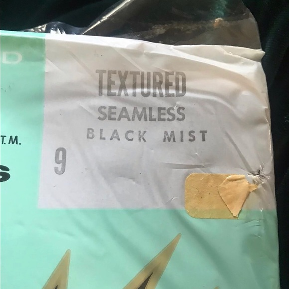 Cannon full fash textured nylon stockings Sz 9 - Picture 3 of 8